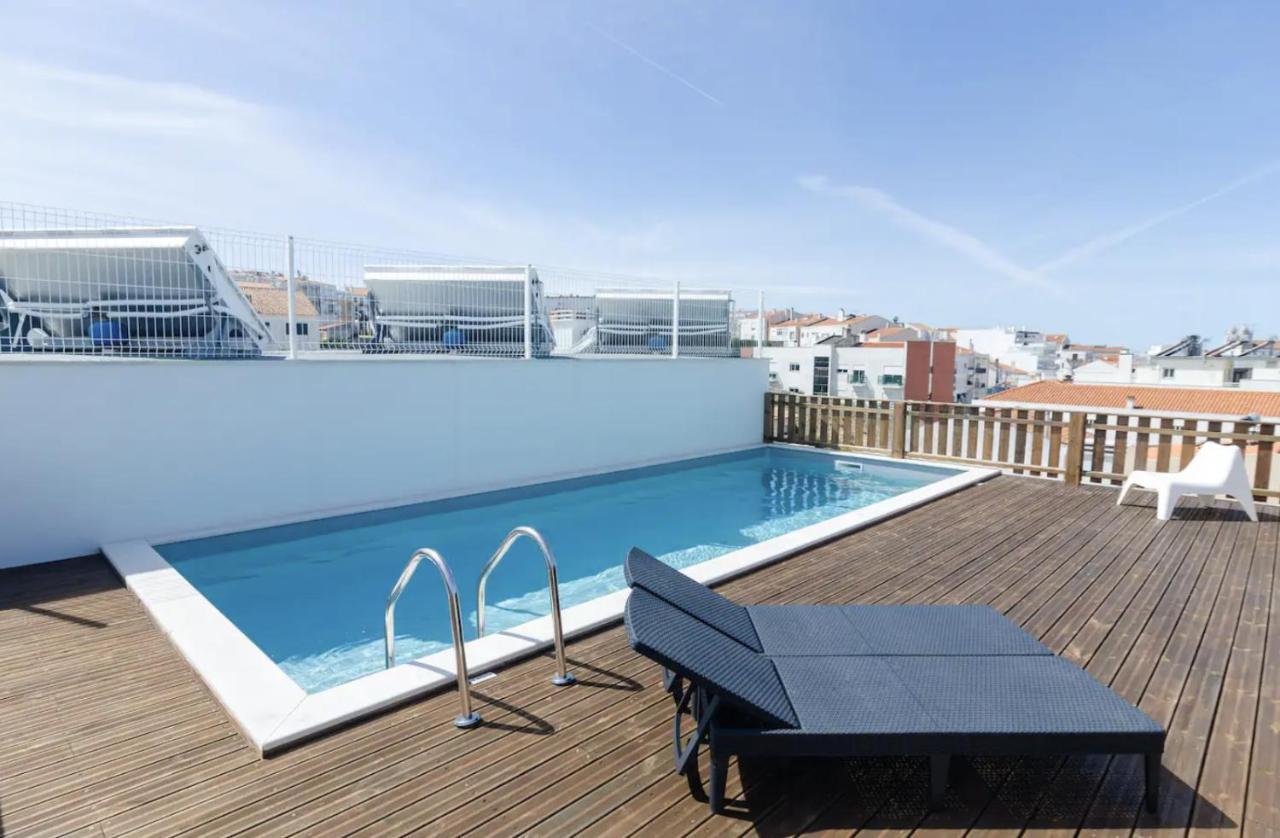 Terracos Do Mar - Rooftop Pool With Sea View Nazare Exterior photo